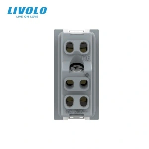 Modul priza simpla, 1M, Livolo - Img 2