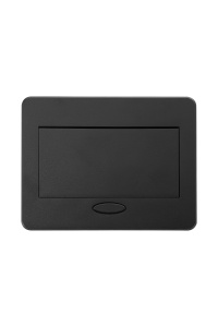 Carcasa prize incorporabile birou, 4M, Neagra, DS-04-1-A-B - Img 3