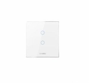 Intrerupator Smart ORVIBO, C-touch, ZigBee, Wi-Fi, control de pe telefon, 2.4 GHz, Google Assistant, Amazon Alexa, T30W2Z - Img 1