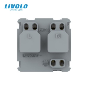 Modul Priza Schuko 2M Livolo - Img 5