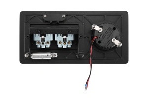 Carcasa prize incorporabile birou, 4M, suport incarcare wireless, Neagra, DS-04-1-A-WC-B - Img 5