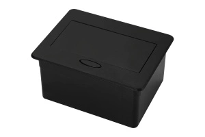 Carcasa prize incorporabile birou, 4M, Neagra, DS-04-1-A-B - Img 4