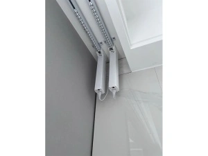 Set complet sina draperii inteligente smart extensibila 2.5-4.5m Silent Track, draperii electrice, motor inteligent smart MP82 WiFi, control din app mobila Tuya, draperie electrica, control telecomanda BT, RAEX25-45-2 - Img 5