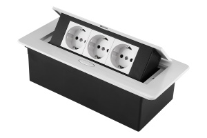 Carcasa prize incorporabile birou, 6M, Gri, DS-06-1-A-S