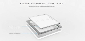 Intrerupatorul inteligent ORVIBO combină aspectul elegant cu un design funcțional și ușor de utilizat. 