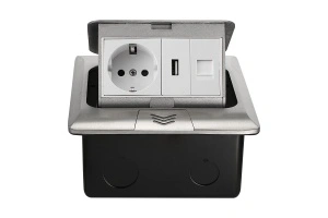 Carcasa prize incorporabile pardoseala, 4M, Gri, FS-04-1-AA-S - Img 4
