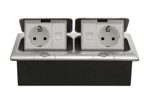 Carcasa prize incorporabile pardoseala, 6M, Gri, FS-06-1-A-S - Img 4