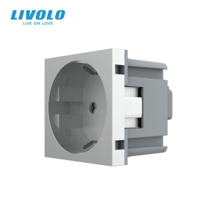 Modul Priza Schuko 2M Livolo - Img 3