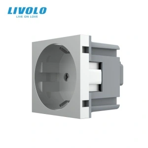 Modul Priza Schuko 2M Livolo - Img 3
