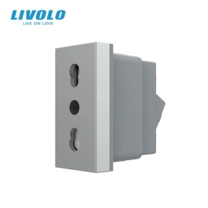 Modul priza simpla, 1M, Livolo - Img 4