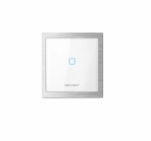 Intrerupator Smart ORVIBO, C-touch, ZigBee, Wi-Fi, control de pe telefon, 2.4 GHz, Google Assistant, Amazon Alexa, T20W1Z