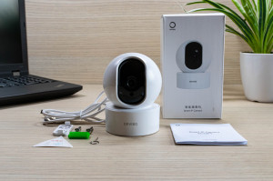 Camera de supraveghere Smart interior ORVIBO, WiFi, Two Way Audio, Full HD 1080p, slot card 128 GB, SC32PT - Img 4