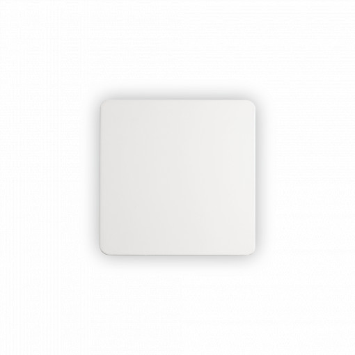 APLICA COVER AP D15 SQUARE, ALB, DIN ALUMINIU, STIL MODERN