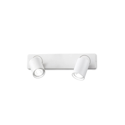 APLICA RUDY AP2 ROUND, ALB, DIN ALUMINIU, STIL MODERN