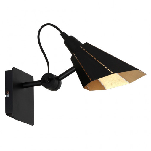 APLICA ZAMBIA 811C/1 NEAGRA, STIL MODERN, ALDEX