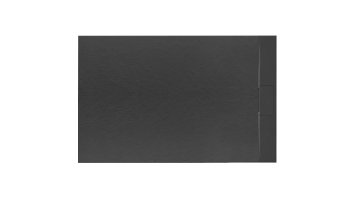 CADITA DE DUS REA BAZALT, 90x120 CM, NEGRU, DIN COMPOZIT, CALITATE SUPERIOARA