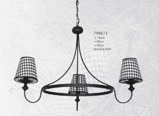 CANDELABRU GUARDA 798E/1 STIL CLASIC ALDEX