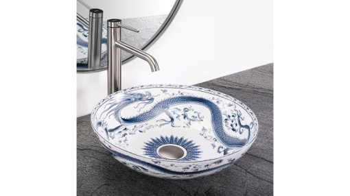 LAVOAR REA KIOTO, 40 CM, MULTICOLOR, DIN CERAMICA, CALITATE SUPERIOARA