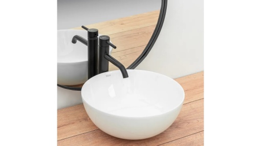 LAVOAR REA STELLA, ALB, 36 CM, DIN CERAMICA, CALITATE SUPERIOARA