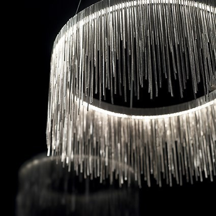 LUSTRA LED VERSUS SP168 ROUND CROM DESIGN MODERN IDEAL LUX