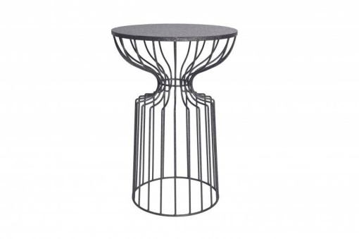 MASUTA DE CAFEA, VARIATION 50CM, METAL SI STICLA SECURIZATA, COD 43508, DESIGN MODERN