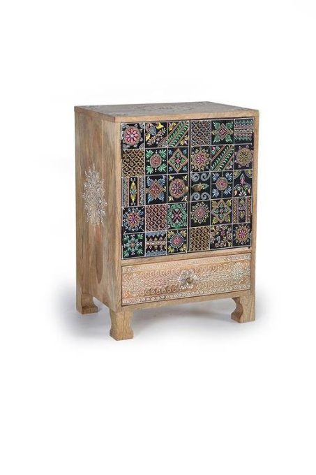 NOPTIERA 60CM, MULTICOLOR, DIN LEMN MASIV DE MANGO, GINER Y COLOMER