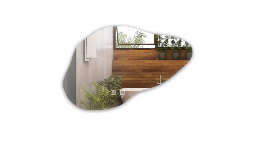 OGLINDA BAIE REA CLOUD B P11229, CU LED, 100x70CM, DIN STICLA, CALITATE SUPERIOARA