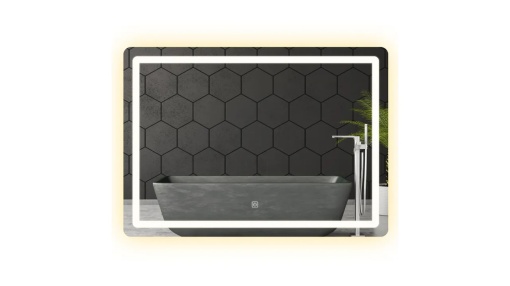 OGLINDA BAIE REA P10407, CU LED, 80x60CM, DIN STICLA, CALITATE SUPERIOARA