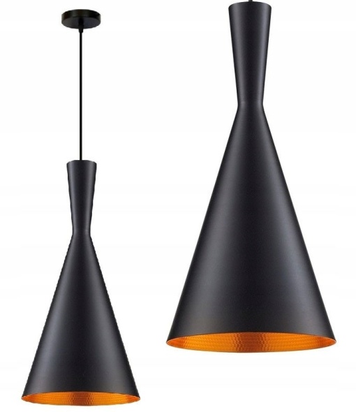 PENDUL COSTA B, NEGRU, DIN METAL SI OTEL DE INALTA CALITATE, STIL MODERN, TU