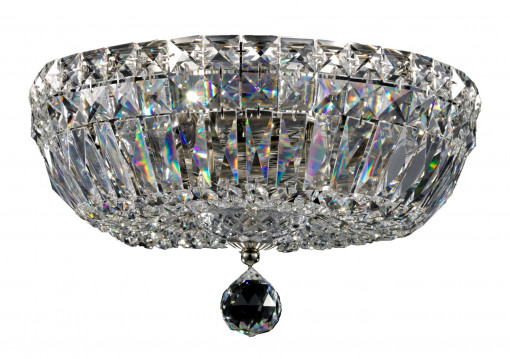 PLAFONIERA BASFOR DIA100-CL-03-N, DIN METAL SI STICLA, STIL MODERN, MAYTONI