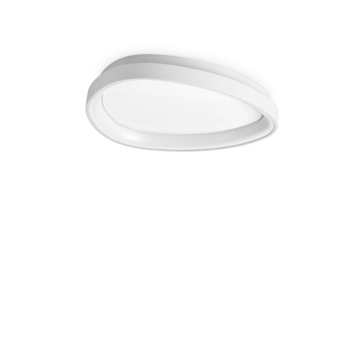PLAFONIERA GEMINI PL D042, ALB, DIN METAL, STIL MODERN