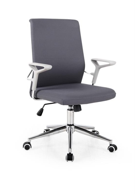 SCAUN DE BIROU ICE GRI STIL MODERN HALMAR