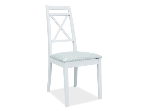 SCAUN DINING PC-SC ALB/VERDE TAP.133 STIL CLASIC SIGNAL