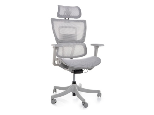 SCAUN OFFICE, ERGONOMIC, WINNER LUX GRI, MULTIBLOCK, CU BRATE 4D AJUSTABILE, STIL MODERN
