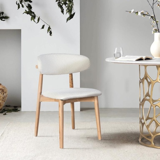 SET 2 SCAUNE, 5912, LEMN DE CAUCIUC SI TEXTIL, ARTIM GROUP SELECTION