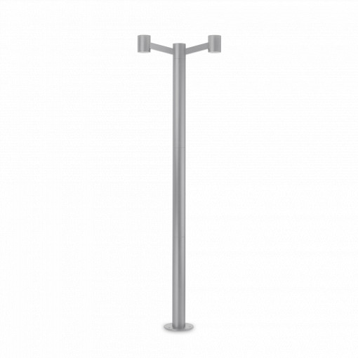 STALP DE EXTERIOR CLIO MPT2, GRI, DESIGN MODERN, IDEAL LUX