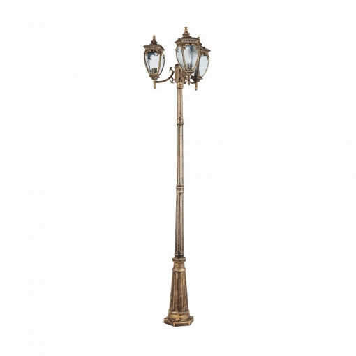 STALP EXTERIOR FLEUR O414FL-03GB, DIN ALUMINIU, STIL MODERN, MAYTONI