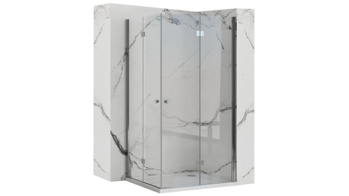 CABINA DE DUS REA FOLD N2 MODUL, PLIABILA, 70x70 CM, CROM, DIN STICLA, CALITATE SUPERIOARA