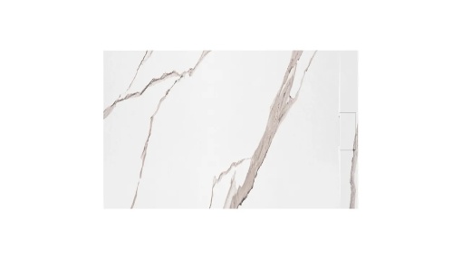 CADITA DE DUS REA BAZALT CARRARA, 90x120 CM, EFECT DE MARMURA ALBA, DIN COMPOZIT, CALITATE SUPERIOARA