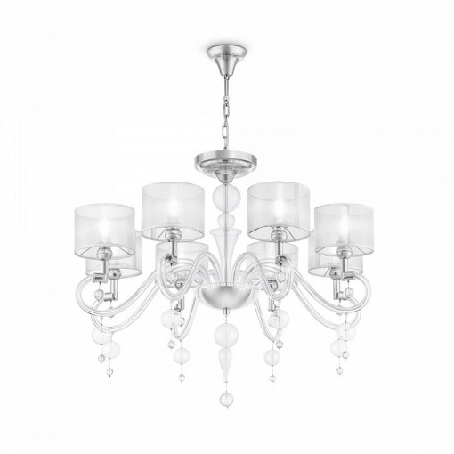 CANDELABRU BUBBLE DREAMS MOD603-08-N , DIN METAL, TEXTIL SI STICLA, STIL MODERN, MAYTONI