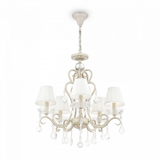 CANDELABRU TRIUMPH ARM288-05-G, DIN METAL, TEXTIL SI STICLA, STIL MODERN, MAYTONI