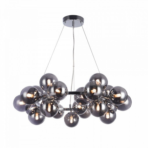 LUSTRA DALLAS MOD548PL-25CH, DIN METAL SI STICLA, STIL MODERN, MAYTONI