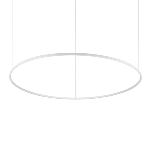 LUSTRA ORACLE SLIM ROUND SP D150, ALB MAT, DIN ALUMINIU SI POLICARBONAT, STIL MODERN