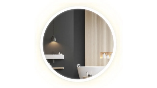 OGLINDA BAIE REA FFJ50, CU LED, 50CM, DIN STICLA, CALITATE SUPERIOARA