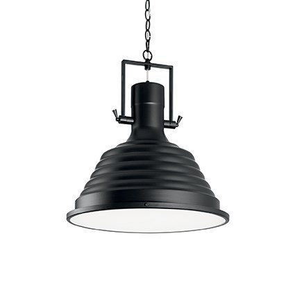 PENDUL FISHERMAN SP1, NEGRU, DIN METAL, STIL INDUSTRIAL