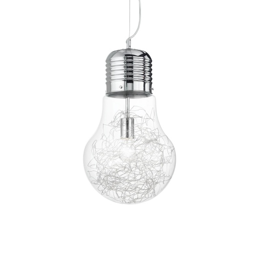 PENDUL LUCE MAX SP1 BIG, CROM, DIN STICLA, STIL MODERN