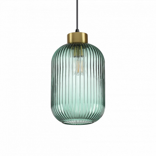 PENDUL MINT-3 SP1, VERDE, DIN STICLA, STIL MODERN