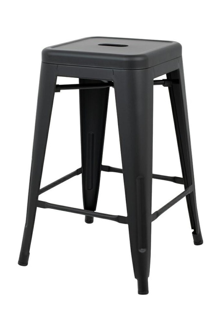 SCAUN DE BAR NEGRU HOKER TOWER 66, STIL MODERN