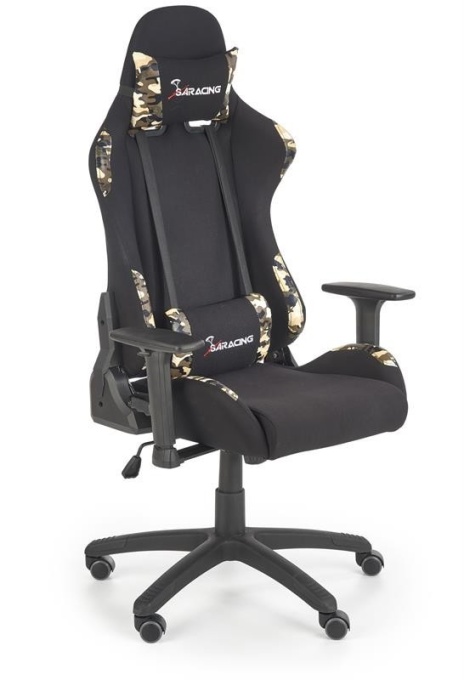 SCAUN GAMING/DIRECTORIAL DE BIROU EXODUS NEGRU/ARMY STIL MODERN HALMAR