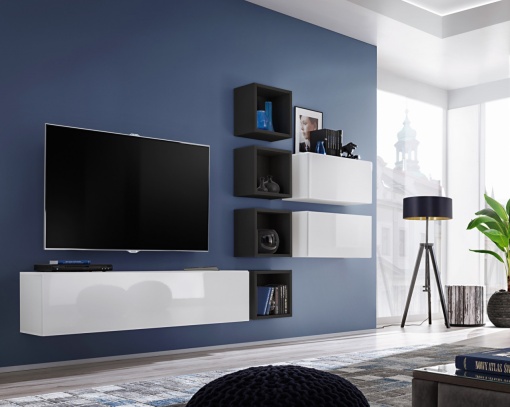 SET MODULAR LIVING BLOX VII, WS BX7, STIL MODERN, ASM